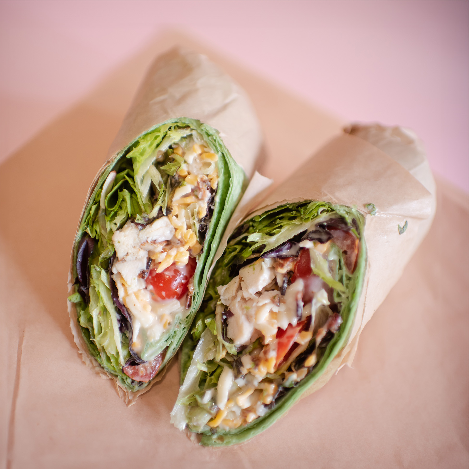 Wrap - Chicken Bacon Wrap SQ1800